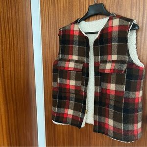 Pendleton wool Zip Up Vest unisex (?) / Men’s size small or women’s size medium